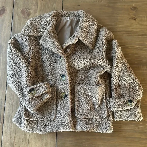 Free People Teddy Coat Jacket - Picture 4 of 10